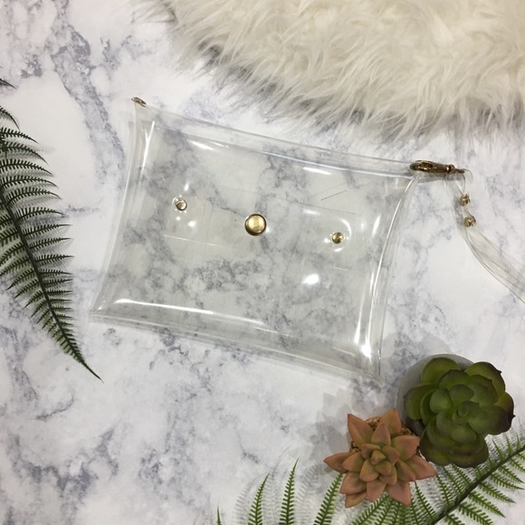 YPSILON Handbags - Clear PVC Wrisltet